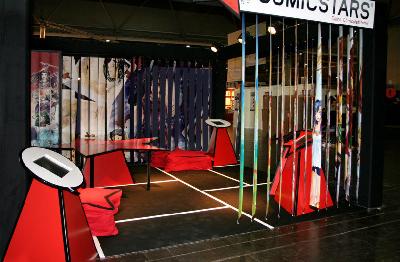 Messestand Comicstars